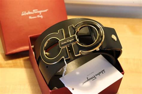 vintage ferragamo belt fake